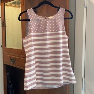 Loft sleeveless top